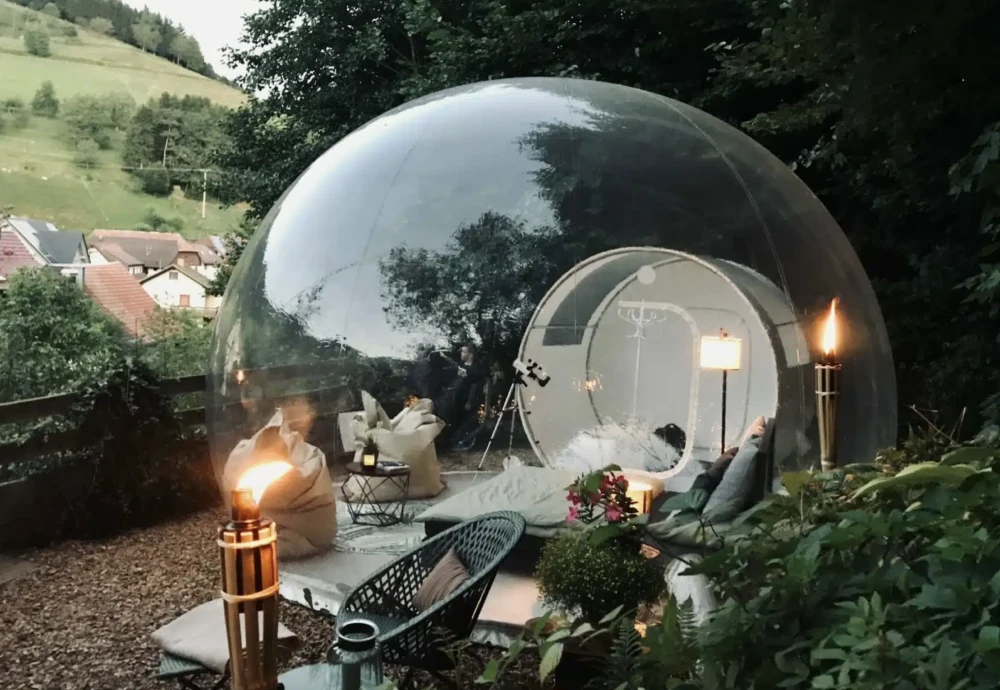 stargaze outdoor bubble tent